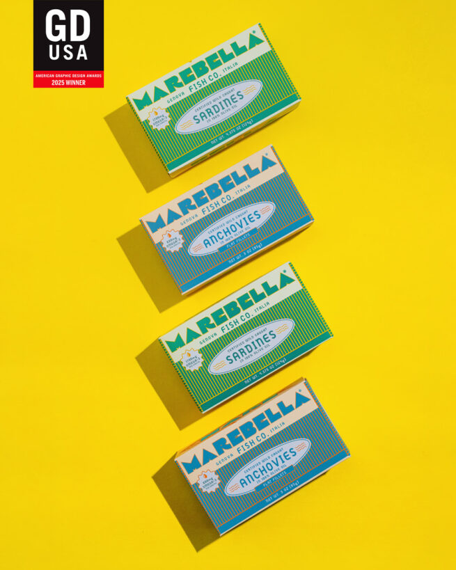 image of tinned fish packaging